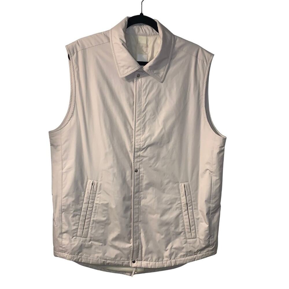 Nike Men's ESC Collared Vest Size L Wheat Insulated Full Zip DH2884 Layering